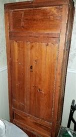 Oriental 4 panel open air pine room divider