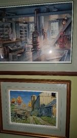 "Anderson's Store" 586/950 and "Hayride" 1483/2000