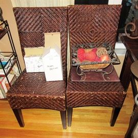 Lane chairs dining room