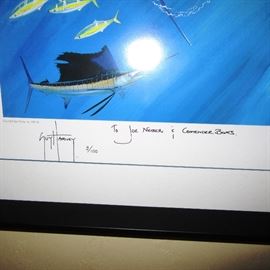 Lane guy harvey signature