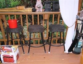 Lane poch stools etc.