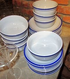 Lane Pottery Barn dishes
