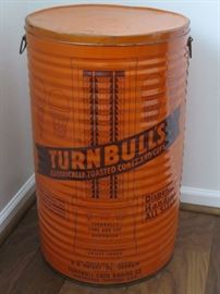 Vintage Turnbull's ice cream cone canister.