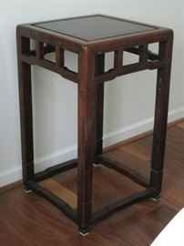Chinese rosewood stand.