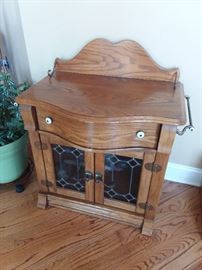 Interesting piece....could be bar furniture or general storage. 