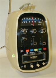 Vintage brother portable 8-track player