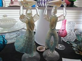 Murano figurines, 1960's