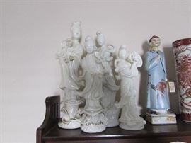 Blanc de Chine figurines
