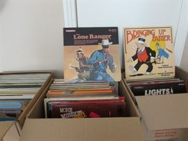 Radio Show Albums.  3 boxes full