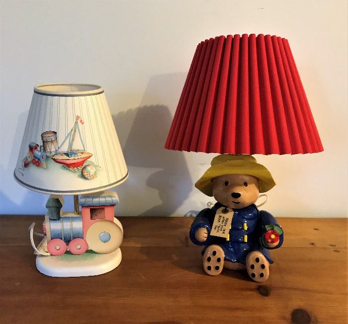  CHILDRENS LAMPS                   http://www.ctonlineauctions.com/detail.asp?id=704867
