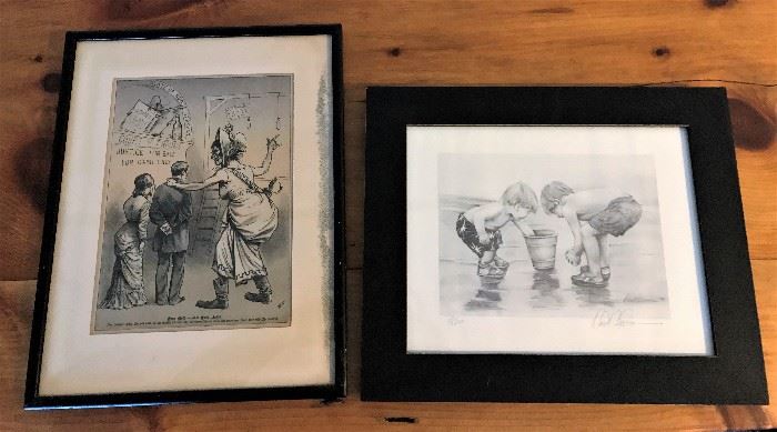 VINTAGE DRAWINGS    http://www.ctonlineauctions.com/detail.asp?id=704840