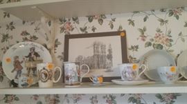 English Commemoratives and collectibles