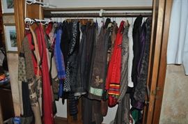 Women's nicer heavy coats, coat/vests, dress jackets