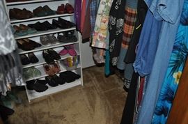 Our amazing clothing consultant has had a great time putting together amazing outfits pulled from the many closets of our client -- a clothes horse like no other!