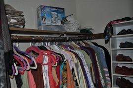 Our amazing clothing consultant has had a great time putting together amazing outfits pulled from the many closets of our client -- a clothes horse like no other!