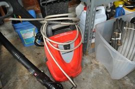 And now the garage... the garage EVERY guy wants to own... nearly 800sf and pretty close to two stories tall!   5ft stainless junction box, air tools, animated 5ft santa, Aquaflow pump, building supplies, camping supplies, Christmas and holiday items, cleaning supplies, commercial painting equipment and supplies, contractor’s equipment, Craftsman tool boxes, extensions cords, fishing collectibles antique and vintage, fishing equipment new and old, fishing rods and reels, garden art TONS, garden fertilizers and more, gardening supplies and tools hundreds, Imperial 6 burner stove/oven, ladders, Livingston 2 person fiberglass boat, loading ramps, Lorex cookware fan, Minnkota trolling motor, outdoor pots, paint sprayers, pet supplies, picnic table, plants, plastic bins all sizes, plumbing supplies, refrigerator, secretary with glass doors above drop front with drawers, front with drawers, Zero gravity outdoor chair… and the regular stuff – saws, hammers, wrenches, plumbing stuff, screwdriv