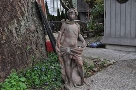 Garden art... tons of gardening tools, pots, patio set, hammock on stand, sooo many birdhouses, statuary, plant stands, old ladders, rusty treasures, bird bath, garden tool stand, hoses, Columbia winery wood bench, garden fertilizers and more, gardening books, gardening supplies and tools hundreds,  wooden table, wooden bench, garden hand tools, wind chimes, wire baskets, hose reel, planters, compost bins, wicker, wrought iron pot hangers, patio chairs, little red wagon, picket fencing, corrugated metal, garden carts, shepherds’ hooks, bags of gravel, rakes/shovels/hoes/spades/clippers/cultivators, tool caddy, slab of granite, ladders, garden wall art, strawberry pot, weather vane, terra cotta, vintage duck decoy wind chime, cast concrete leaves, wrought iron small tables, gardening hand tools, bird feeders, garden signs, boots, garden whimsey…