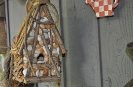 Garden art... tons of gardening tools, pots, patio set, hammock on stand, sooo many birdhouses, statuary, plant stands, old ladders, rusty treasures, bird bath, garden tool stand, hoses, Columbia winery wood bench, garden fertilizers and more, gardening books, gardening supplies and tools hundreds,  wooden table, wooden bench, garden hand tools, wind chimes, wire baskets, hose reel, planters, compost bins, wicker, wrought iron pot hangers, patio chairs, little red wagon, picket fencing, corrugated metal, garden carts, shepherds’ hooks, bags of gravel, rakes/shovels/hoes/spades/clippers/cultivators, tool caddy, slab of granite, ladders, garden wall art, strawberry pot, weather vane, terra cotta, vintage duck decoy wind chime, cast concrete leaves, wrought iron small tables, gardening hand tools, bird feeders, garden signs, boots, garden whimsey…