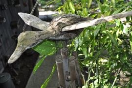 Garden art... tons of gardening tools, pots, patio set, hammock on stand, sooo many birdhouses, statuary, plant stands, old ladders, rusty treasures, bird bath, garden tool stand, hoses, Columbia winery wood bench, garden fertilizers and more, gardening books, gardening supplies and tools hundreds,  wooden table, wooden bench, garden hand tools, wind chimes, wire baskets, hose reel, planters, compost bins, wicker, wrought iron pot hangers, patio chairs, little red wagon, picket fencing, corrugated metal, garden carts, shepherds’ hooks, bags of gravel, rakes/shovels/hoes/spades/clippers/cultivators, tool caddy, slab of granite, ladders, garden wall art, strawberry pot, weather vane, terra cotta, vintage duck decoy wind chime, cast concrete leaves, wrought iron small tables, gardening hand tools, bird feeders, garden signs, boots, garden whimsey…