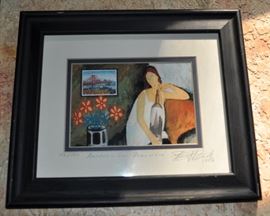 Framed, Armedeo Modiglaine