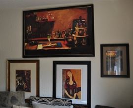 Miscellaneous art (we're out of wall space)! 