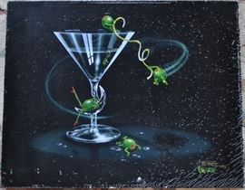 Oil on canvas, Michael Godard