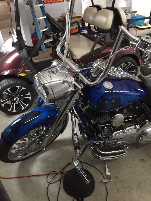 Custom Harley Davidson Motorcycle