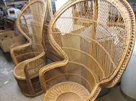 Two Peacock Chairs