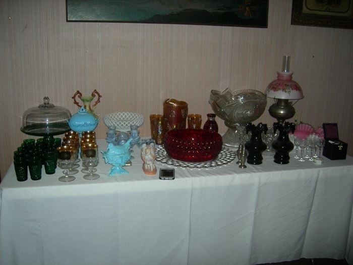 Collectible Assorted Glassware