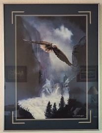 Annette Hartzell S/N Eagle print (225/950)