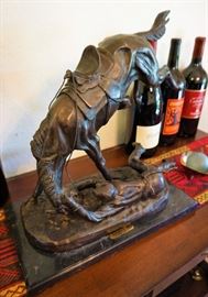 Frederic Remington "Wicked Pony" bronze