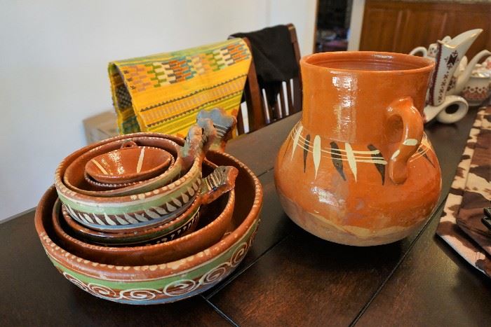 Vintage Mexican pottery