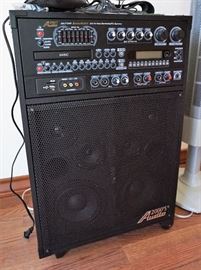 Audio2000's portable karaoke machine