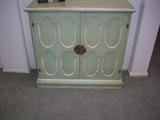 Antiqued cabinet