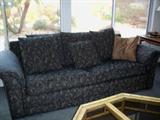 Sofa sleeper and matching loveseat