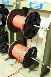 Binks Air Hose Rack With 1/4" And 5/16" Hoses, 4.5"H x 2.2"W x 1'D