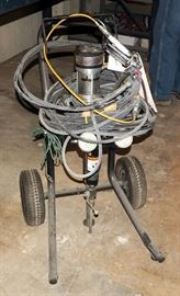 Wagner Series S3 Airless Sprayer, 28:1 Ratio, Hoses, Spray Gun And Tip