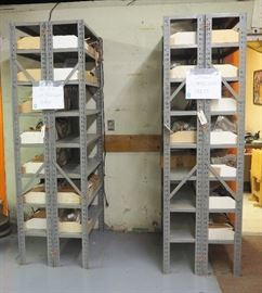 Metal Shop Shelves, 7' x 38" x 12", Qty 4