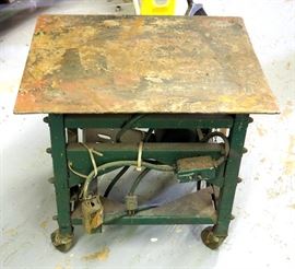 Compressor Pump Mobile Bench Test Table, Homemade HD