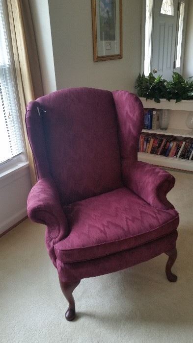 2  Matching Wingback  Chairs
