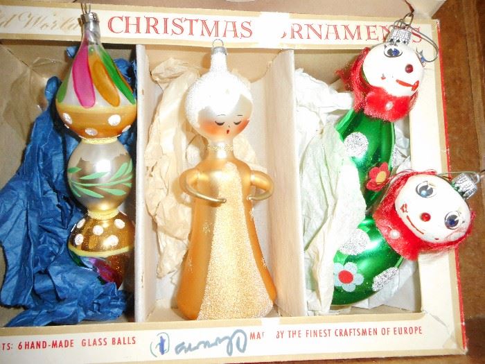 Vintage Figural Ornaments