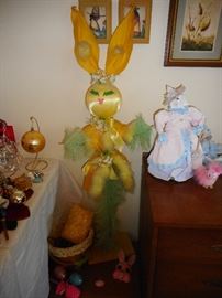 VERY TALL..Hand Made Easter Bunny