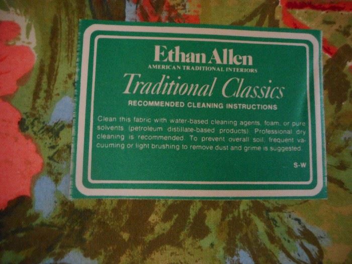 Ethan Allen Label