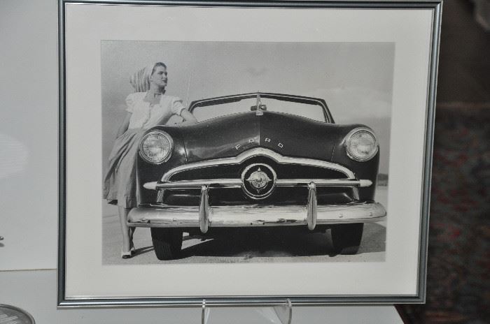 Fantastic framed vintage black and white photos, 4 available 16.5H x 14"w
