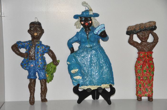 More paper mache people