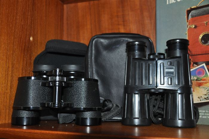 Amazing Zeiss 10 x 40b T.P. and Nikon 7x35 binoculars