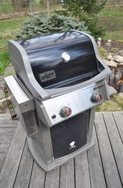 Brand New Weber Spirit Grill with cover!