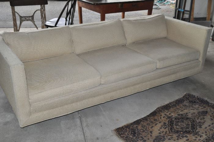 Mid century Knoll sofa, needs power cleaning