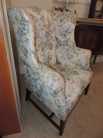 Side View of Period Hepplewhite Chair