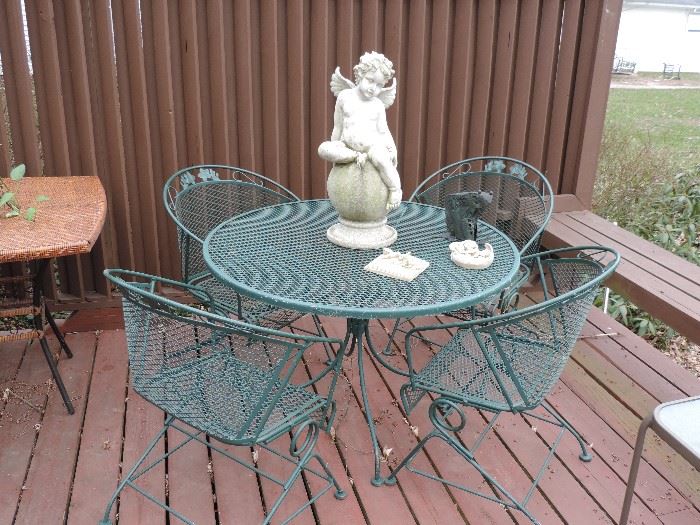 Patio Table and Chairs - sold as a set